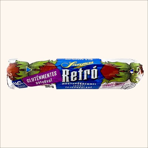 Szerencsi Retró szelet – gluténmentes tejcsokoládés  38g