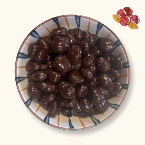 Étcsokoládés kandírozott áfonya drazsé 400g