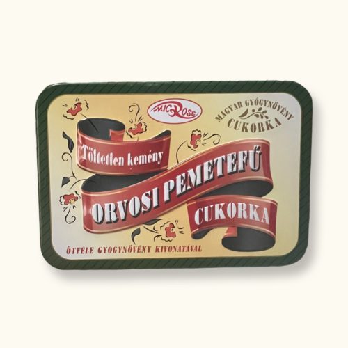 Fémdobozos - Orvosi pemetefű cukorka - 90g